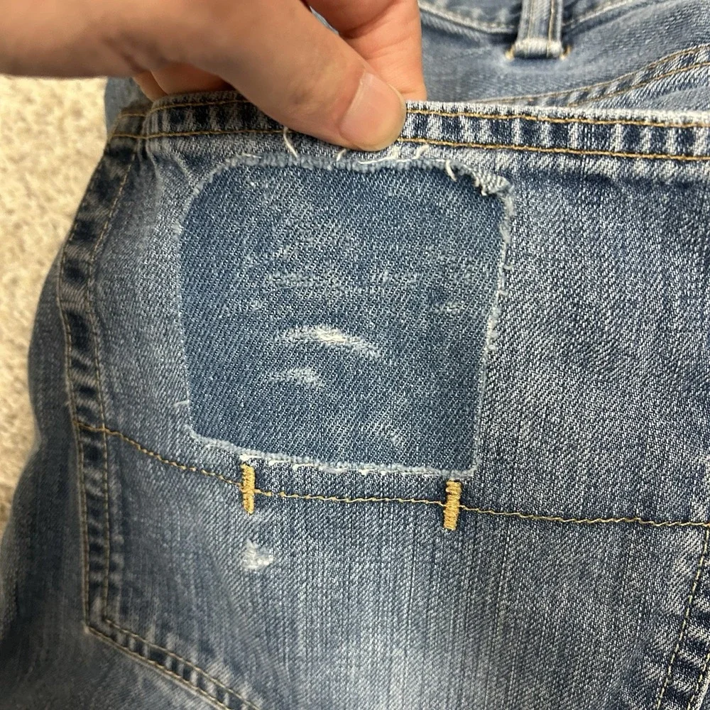 Polo Ralph Lauren Classic Fit Jeans Mens 42X36‎ Big and Tall Blue Denim Y2K